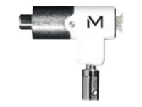 mobilis Câble Antivol Mobilis 1,8 m avec Clé en Acier White