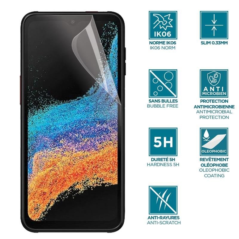 mobilis Protector d'écran Mobilis pour Samsung Galaxy Xcover 7 et 6 Pro