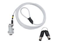 mobilis Cable antivol Mobilis 1,8 m Nano Breche Clé Black Grey