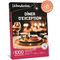 E-coffret Wonderbox Diner d Exception