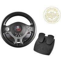 Volant de course - SUPERDRIVE - SV250 - Avec pedalier - Palettes - Vibrations - Multi-plateformes