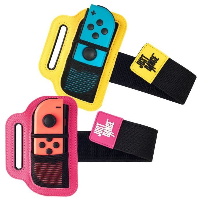 Accessoires Just Dance - SUBSONIC - Dance Straps - Pack de 2 brassards - Pour Joy-Con - Reglables