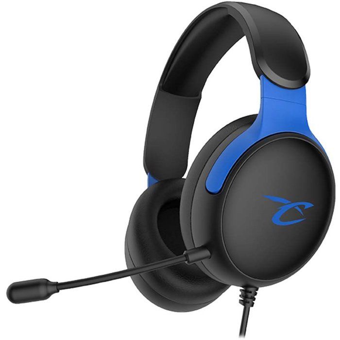 Casque gaming - SUBSONIC - Astra - Haut-parleurs 40 mm - Micro ajustable - Multi-plateformes Black et Blue