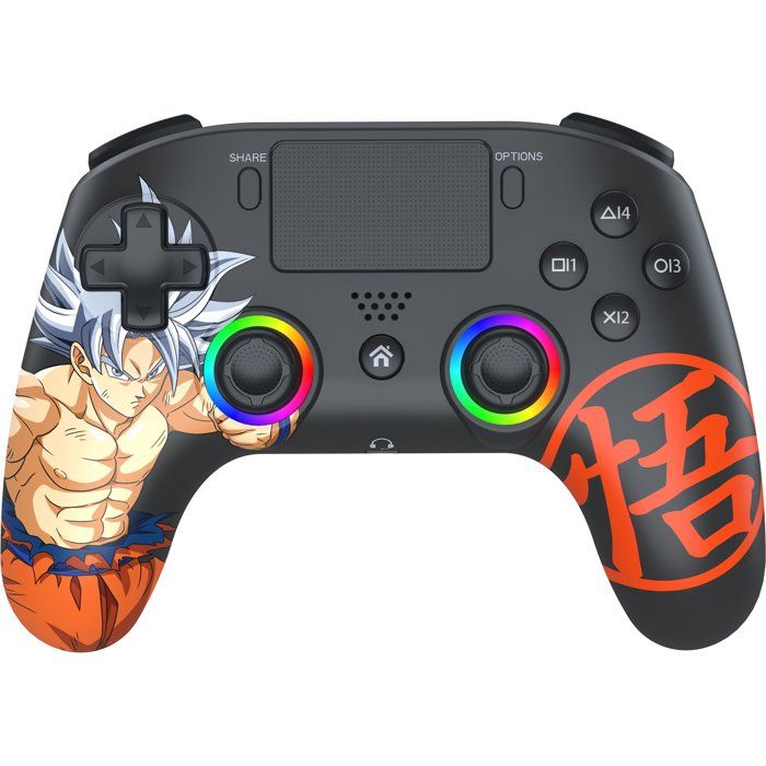 Manette sans fil - PS5 PC - Dragon Ball Goku Ultra Instinct - Bluetooth - Black - SUBSONIC