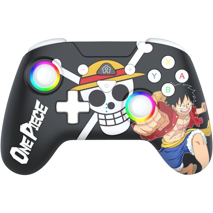 Manette sans fil - Nintendo Switch Switch OLED Switch 2 - One Piece Luffy Fishman - Bluetooth - Black - SUBSONIC