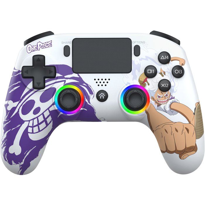 Manette sans fil - PS5 PC - One Piece Luffy Gear 5 - Bluetooth - White - SUBSONIC