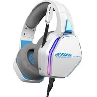 Casque Gaming Filaire Oniverse Nebula LED pour PS5 PS4 Switch Xbox PC Mac White et Blue