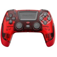 Manette sans fil Oniverse Revolt V2 Red pour PS4 PS3 PC Android et iOS