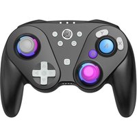 Manette sans fil Oniverse Foenix Black pour Nintendo Switch 2 Nintendo Switch Nintendo Switch modele OLED Nintendo Switch Lite Game Cube Nintendo Wii Nintendo Wii U et PC