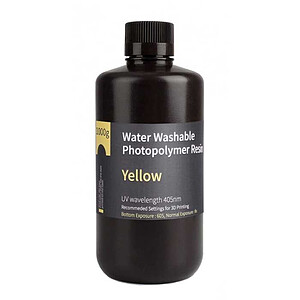 Elegoo Resine LCD Photopolymere lavable a l eau 500 g Yellow
