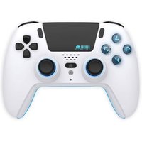 trade-invaders Manette Trade Invaders HW-1019 Bluetooth LED White-Black 1000mAh PS5 PC iOS Android