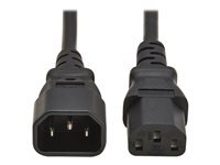 Eaton Power Quality Eaton Tripp Lite Series PDU Power Cord, C13 to C14 - 10A, 250V, H05VV-F, 2 m (6.6 ft.), Black - cable d'alimentation - power IEC 60320 C13 pour IEC 60320 C14 - 2 m