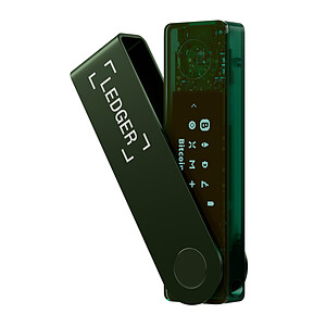 Ledger Nano X Green Emeraude
