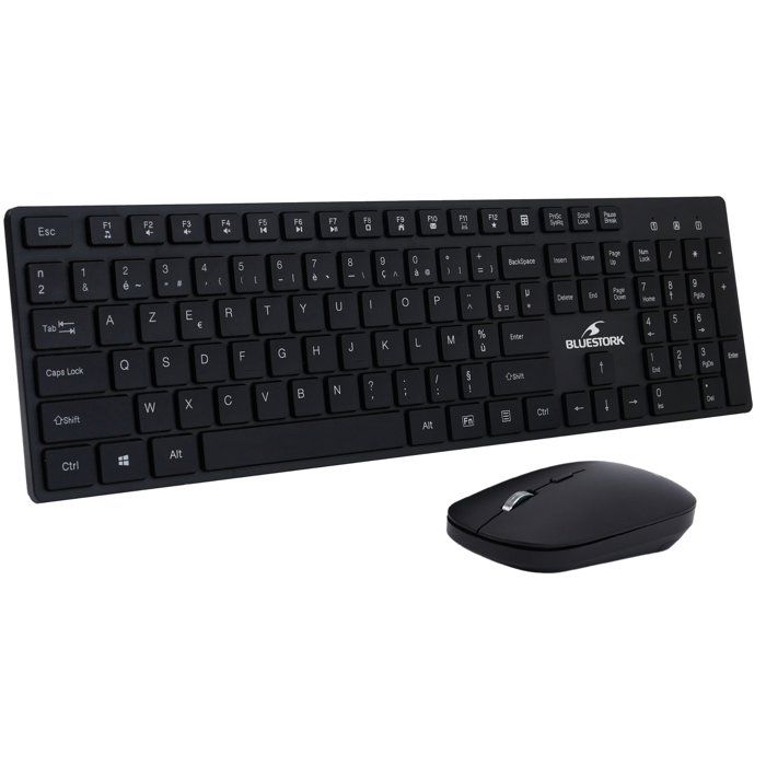 Pack clavier souris sans fil - ULTRA FIN - BLUESTORK - PACK-WL-OFFSLIM FR - AZERTY