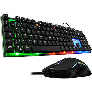 Clavier gamer THE G-LAB KEYZ HYDROGEN FR