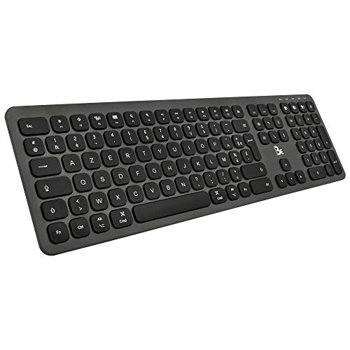 The G-Lab Keyz Carbon Ex - Clavier Mécanique Azerty Switch Bleu - Clavier  Gaming Rétroéclairage LED RGB, Anti-ghosting Total, 12 Touches multimedias  - PC/PS5/Xbox (Keyz Carbon EX (Nouvelle Version) - Clavier 