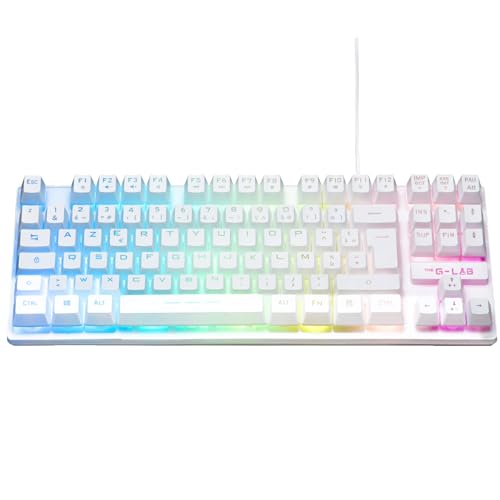 The G Lab Keyz Caesium TKL White