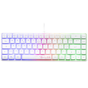 The G-Lab Keyz Caesium TKL Clavier Gamer TKL 87 Touches Filaire USB AZERTY  Français, Rétro-Éclairage LED Multicolore - Clavier Gaming Compact sans  Pavé Numérique pour PC/PS4/PS5/Xbox - Nouveau 2022 - Clavier 