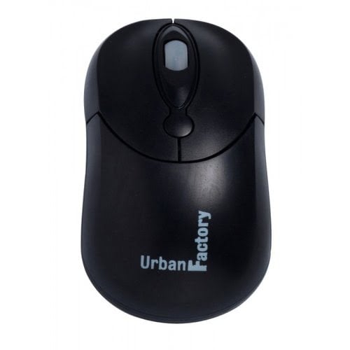 Urban Factory Urban Factory Big Crazy Mouse - souris - USB - Black