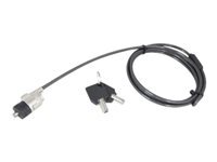 Urban Factory Urban Factory Securitee - cable de securite - standard push-to-lock, compatible avec une cle passe-partout