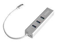 Urban Factory Urban Factory Compact USB-C Compact Station Input USB-C, Output 3x USB 3.0, LAN and micro USB for power delivery - station d'accueil - USB-C