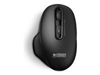 Urban Factory Urban Factory Onlee Pro Dual - souris - batterie rechargeable - 2.4 GHz, Bluetooth 5.0 - Black