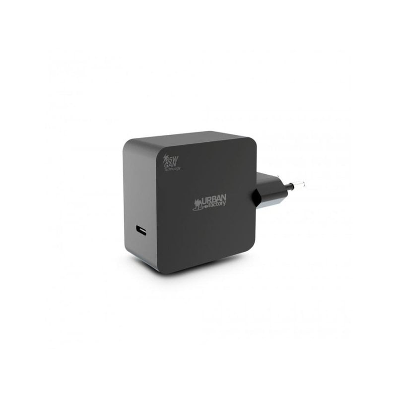 urban-factory Source d'alimentation Urban Factory GPS65UF 65W USB-C GaN CE FCC RoHS