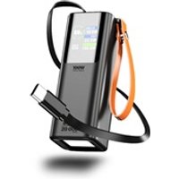 BIGEE MAX BATTERY 20 000MAH WITH 100W USB-C POWER DELIVERY FOR NOTEBOOK BUILT-IN USB-C CABLE