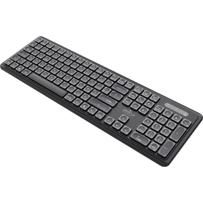 Clavier sans fil ecologique - MOBILITY - USB-A - Black