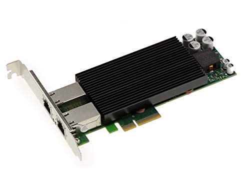 KALEA-INFORMATIQUE Carte contrôleur réseau 2 Ports Gigabit Ethernet RJ45 sur Port PCIe x4. Power Over Ethernet PoE 30W avec Chipset Intel JL82576EB