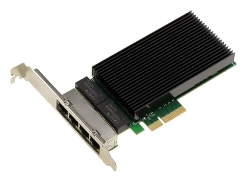 KALEA-INFORMATIQUE Carte PCIe contrôleur réseau 2.5G x4 LAN Gigabit Ethernet 4 Ports RJ45 Quad chipset Intel I226 SRKTU Support 10 100 1000 2500 1 G 2.5 G