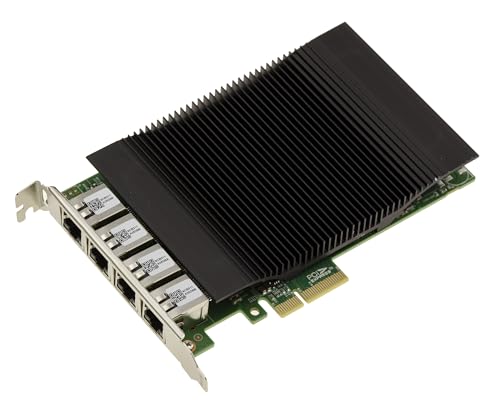 KALEA-INFORMATIQUE Carte contrôleur réseau PCIe x4 avec 4 Ports 2.5 Gigabit Ethernet RJ45 avec Chipset Intel I226 Gamme Industrielle Support 10 100 1000 1G 2.5G