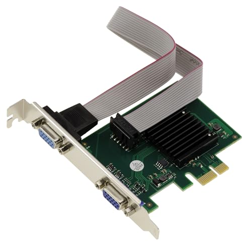 KALEA-INFORMATIQUE Carte Graphique 2 Ports VGA 1080p sur Port PCIe x1 avec chipset Silicon Motion SM750