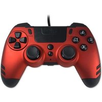 Manette filaire Steelplay Slimpack pour PS4 PS3 PC Red et Black

