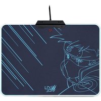 Tapis de souris Lexip x Tsume Naruto Shippuden Kakashi Kamui Black et bleu
