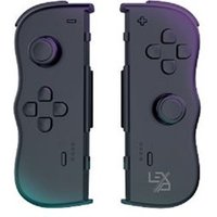 Manettes sans fil Lexip Twin Pads Black pour Nintendo Switch et Nintendo Switch 2