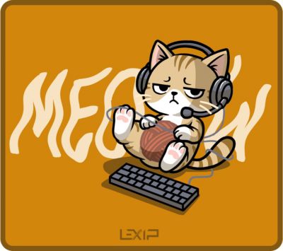 Tapis de souris LEXIP L - MEOW
