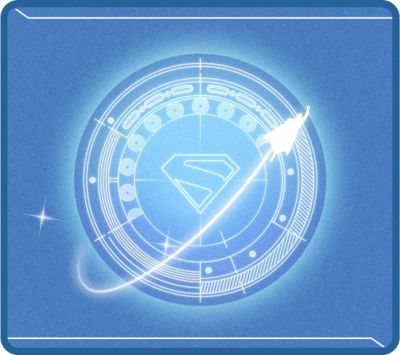 Tapis de souris LEXIP X WARNER SUPERMAN WORLD L