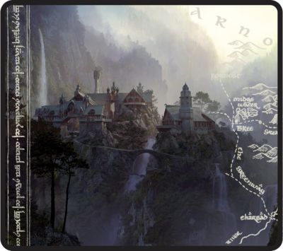 Tapis de souris LEXIP X WARNER - THE LORD OF THE RINGS - RIVEN