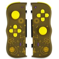 Manette sans fil Lexip Adventure Twin Pads Magic Steelplay Marron pour Nintendo Switch et Nintendo Switch modele OLED