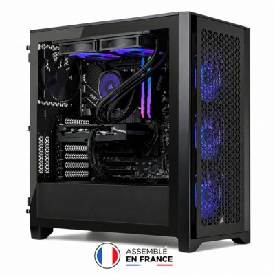 PC Gamer CORSAIR 4000D XFR - AMD Ryzen 7 5700X - RTX 5070 - 16 Go RAM DDR4 - SSD 480 Go - SANS OS