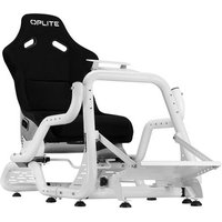 Cockpit de simulation OPLITE GTR S8 Infinity Force Acier carbone White Simracing haute performance