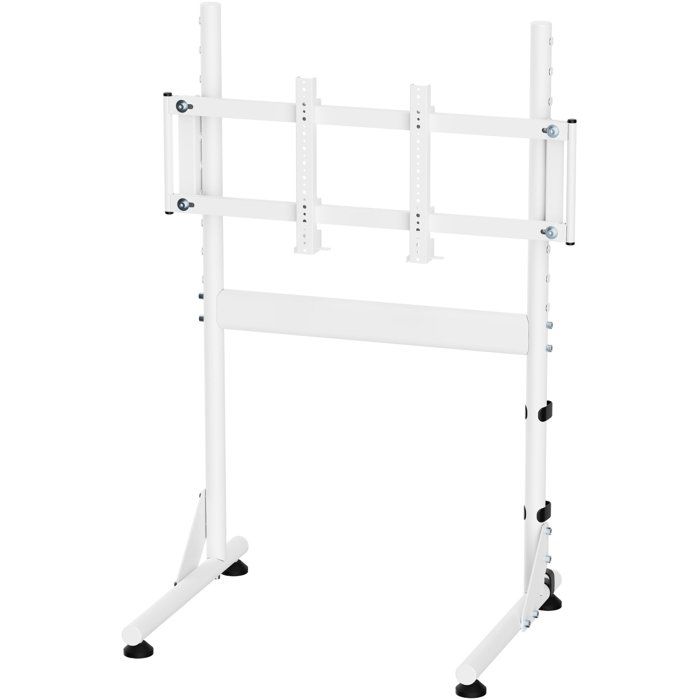 Support d’ecran - OPLITE - NitroKart Monitor Stand V2 - White - Reglable - Stable - Immersion renforcee