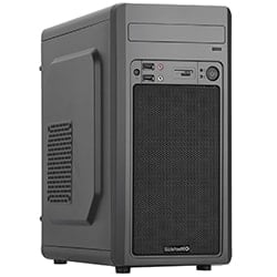 MaxInPower Black Aero BM1084CAL0 mT 480W mATX USB3 0
