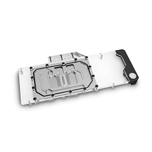 EK Water Blocks 3831109832646 Ventilateur, Refroidisseur et radiateur Carte Graphique Bloc d'eau Noir, Métallique