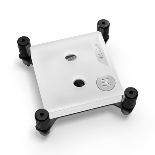 EK WB EK-Quantum Velocity 3 Bloc d'eau pour processeur 1700 1851 AM5, blanc