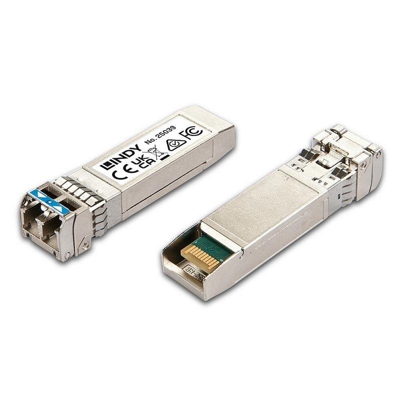 Lindy Carte Réseau Lindy 25039 SFP Fibre Optique 10 Gbit s LC LR LW 10 km