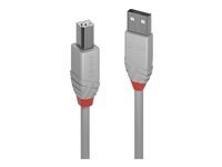 Lindy Anthra Line - cable USB - USB pour USB type B - 2 m