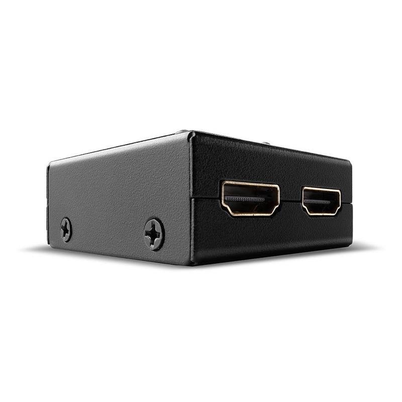 Lindy Conmutateur Vidéo Lindy 38336 HDMI 2.0 4K Ultra HD 18 Gbit s Métal Black
