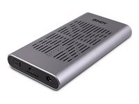 Lindy Lindy - boitier externe - fonction de clonage - M.2 NVMe Card PCIe (NVMe) - USB 3.2 (Gen 2x2)